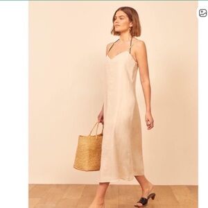 Reformation Gisele dress - Cream size small